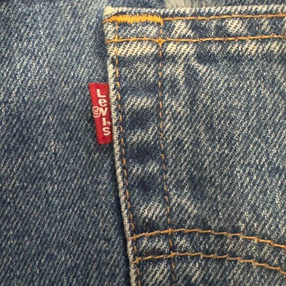 Vintage Levi's 550 Jeans Women's Size 18 Relaxed Fit Tapered Leg Made in USA - Picture 10 of 12